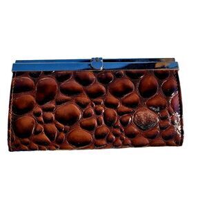NARMI croc long wallet